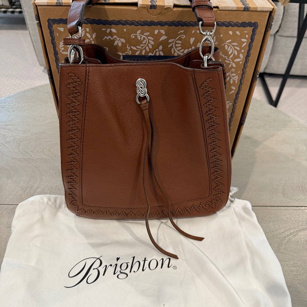 Brighton Brown Hobo Bag - Picture 2 of 10